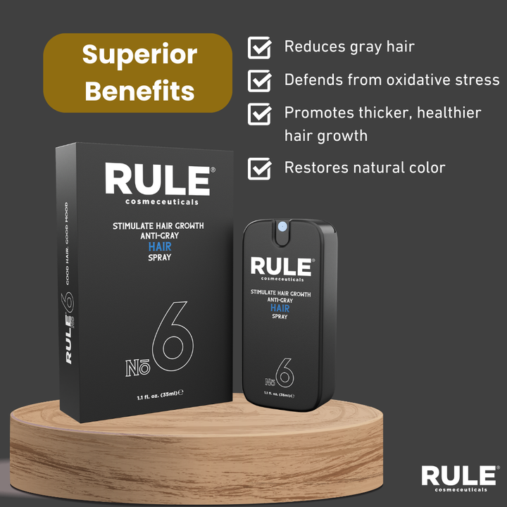 No.6 Silverfree™ Grey Reducing Hair Growth Spray