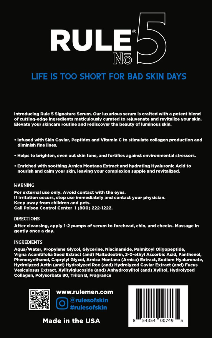 No.5 Anti-Aging Signature Face Serum