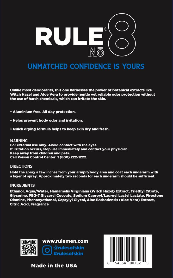 No.8 Aluminium-Free Deodorant